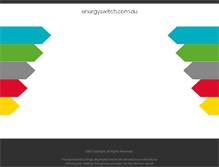 Tablet Screenshot of energyswitch.com.au